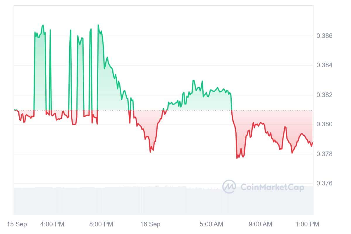 Polygon Price Chart