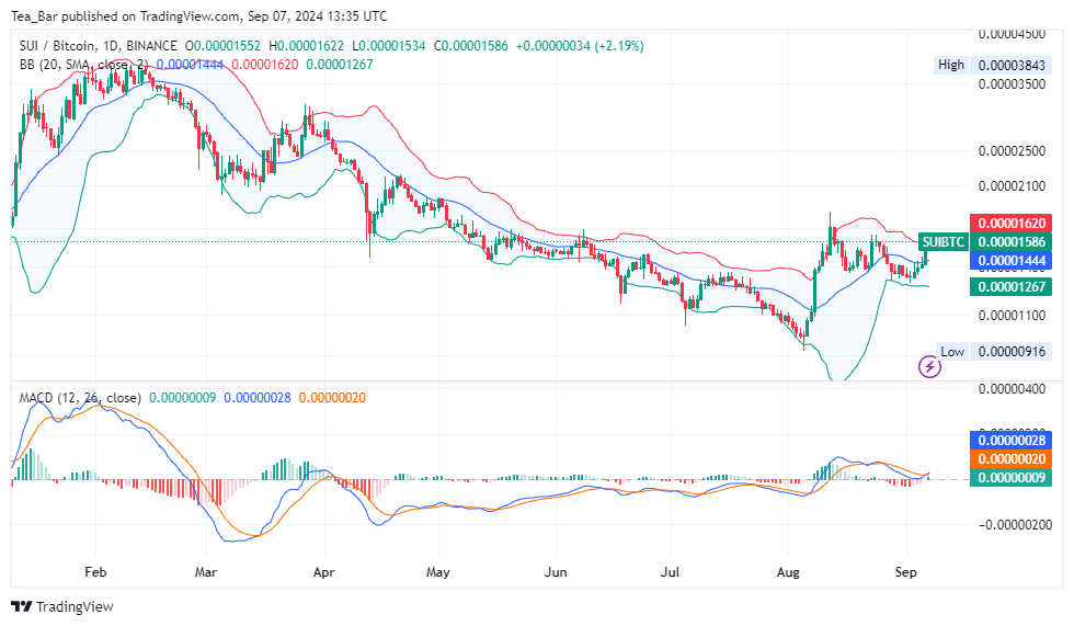 Today September 7th SUI Price Analysis – SUI Technical Analysis