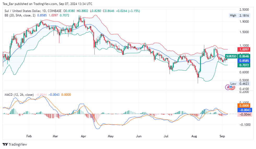 Today September 7th SUI Price Analysis – SUI Technical Analysis