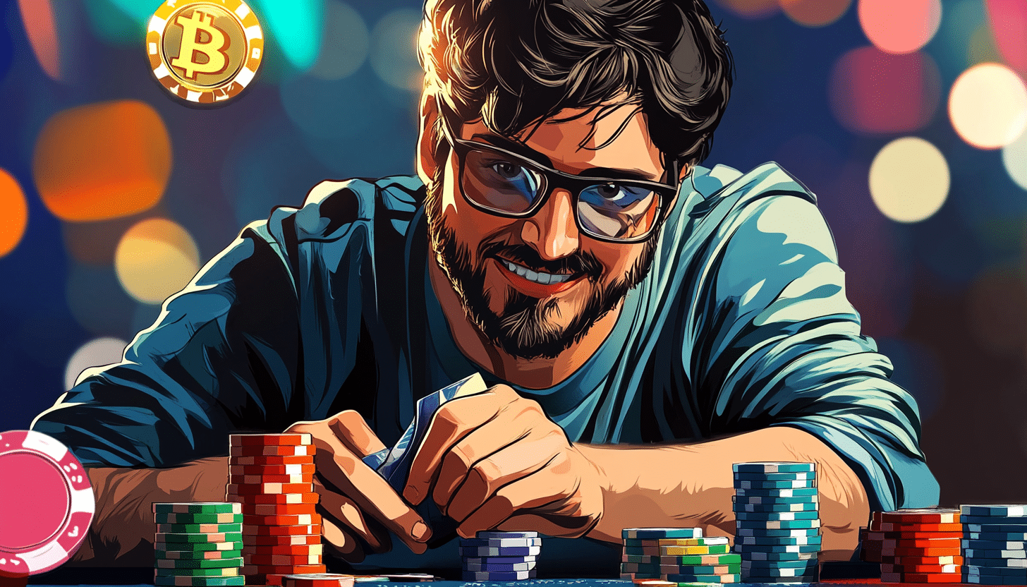 Bangladeshi gamblers at a casino - Illustration