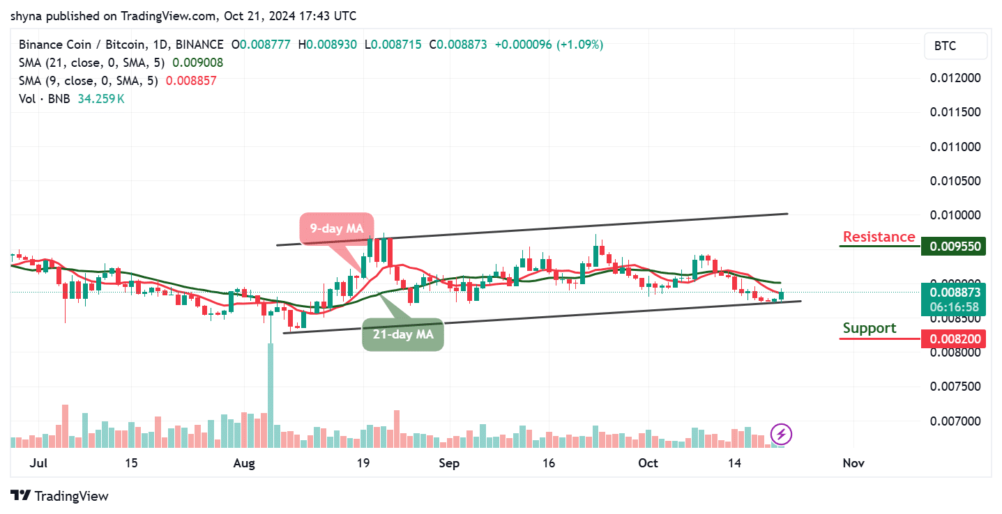 Binance Coin Price Prediction for Today, October 23 – BNB Technical Analysis