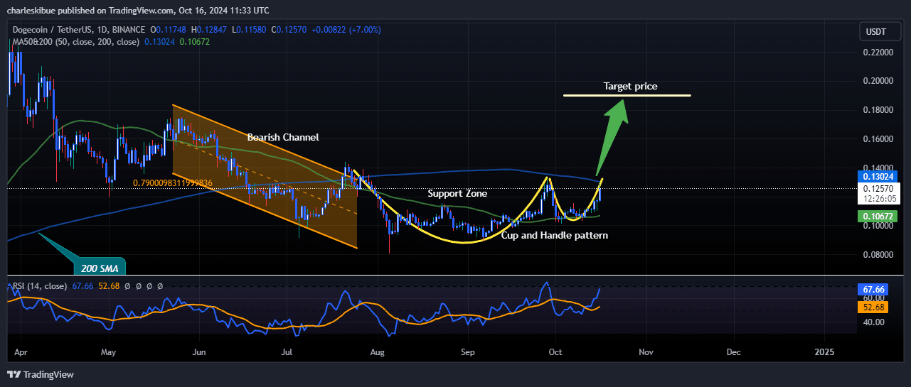 Dogecoin price