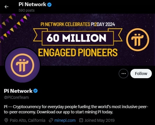 Pi Network Twitter