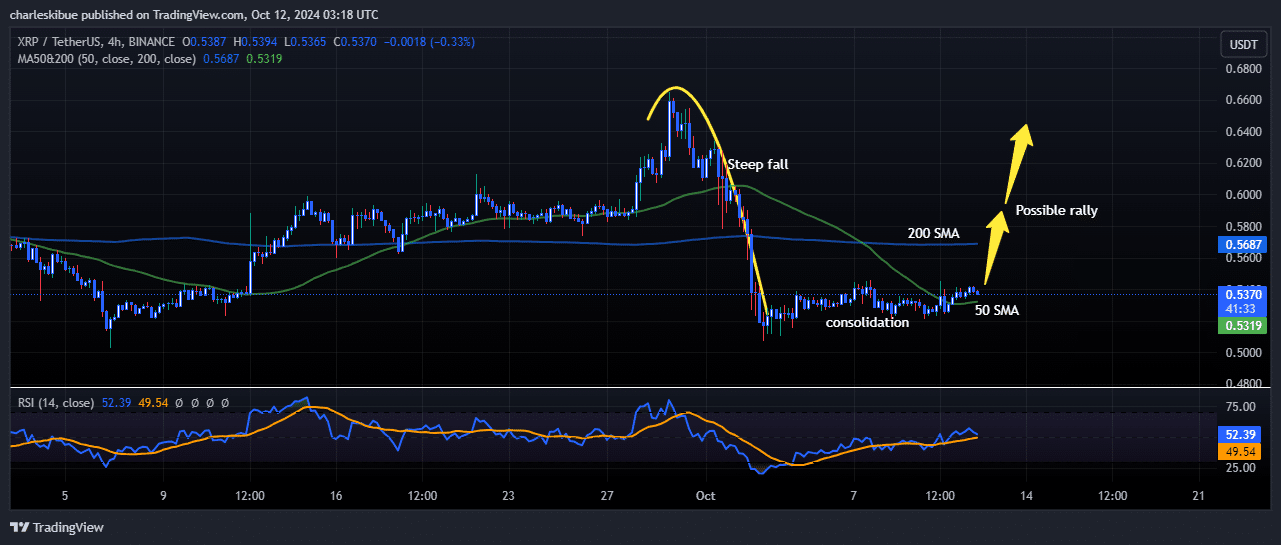 XRP price