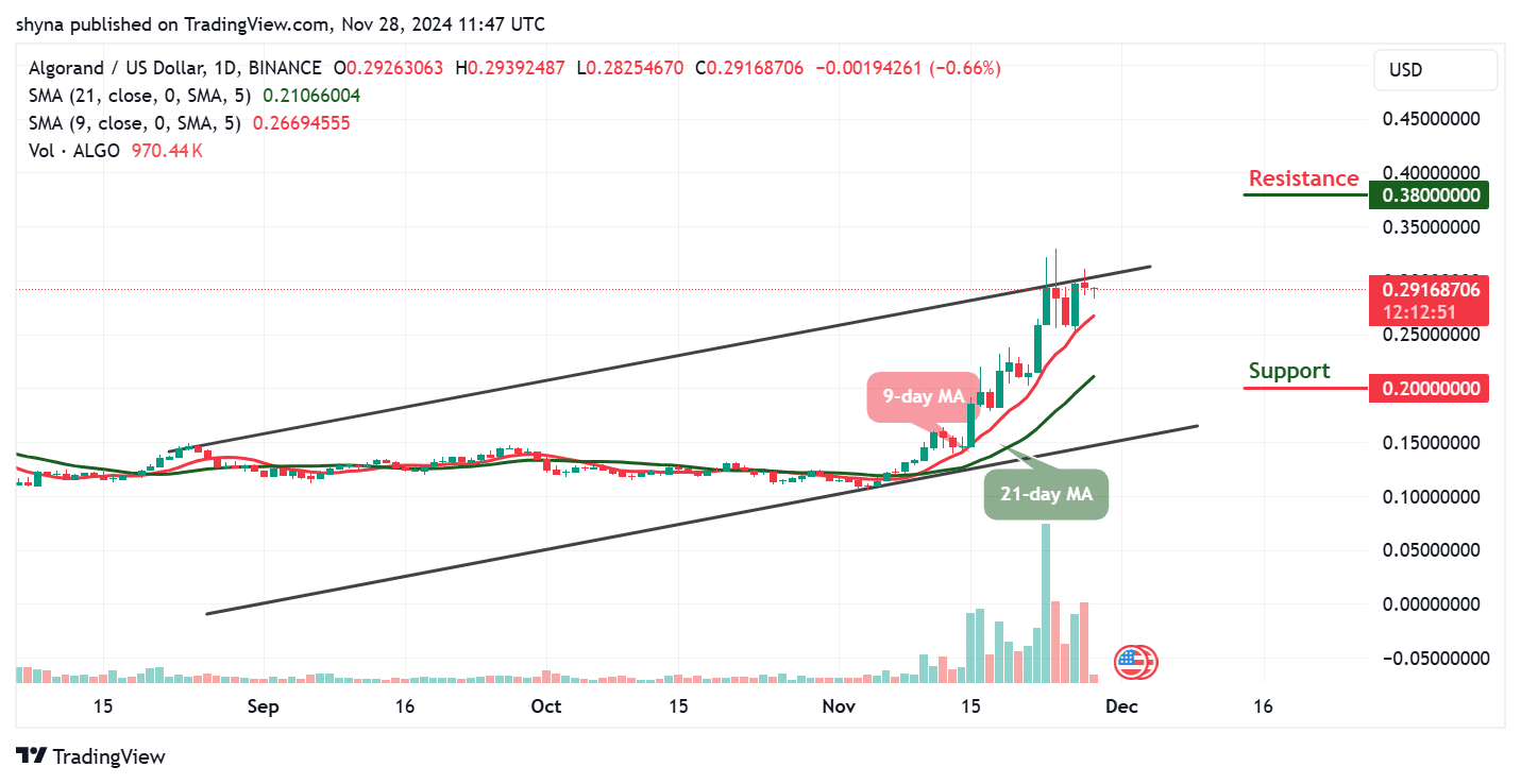 Algorand Price Prediction for Today, November 28 – ALGO Technical Analysis