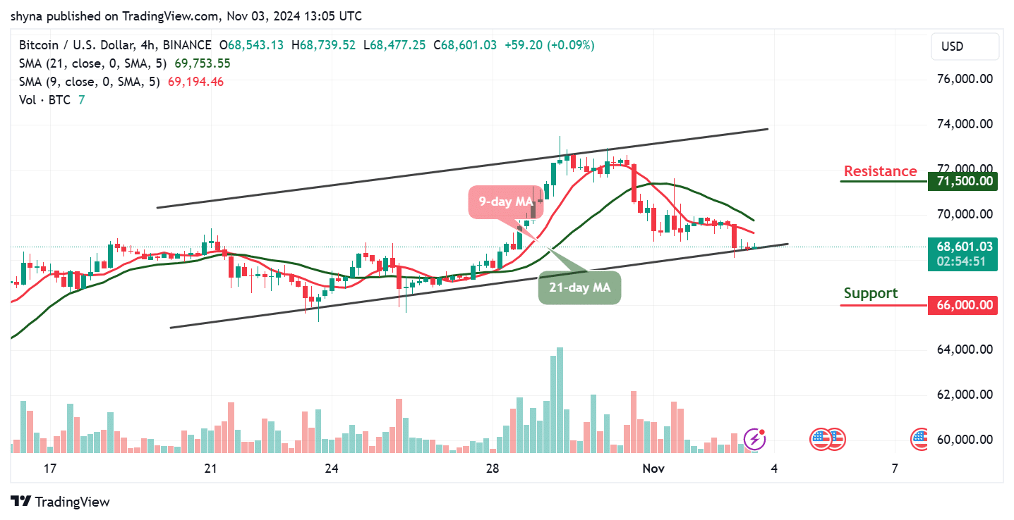 Bitcoin Price Prediction for Today, November 3 – BTC Technical Analysis