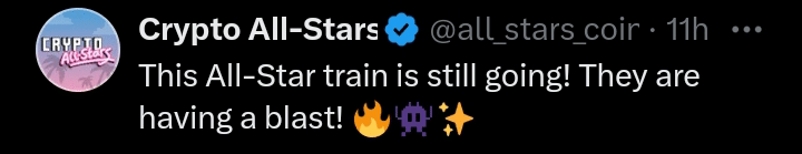 STAR tweet