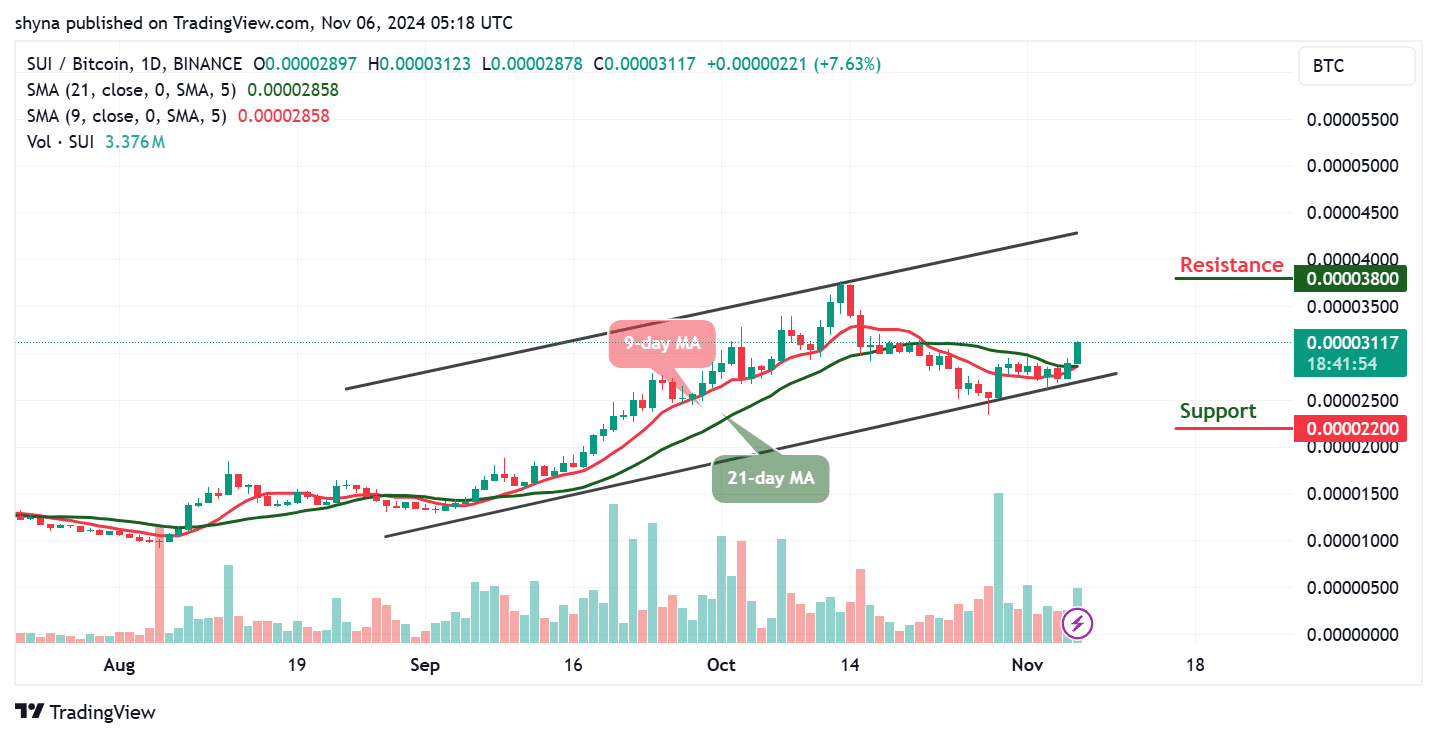 Sui Price Prediction for Today, November 6 – SUI Technical Analysis