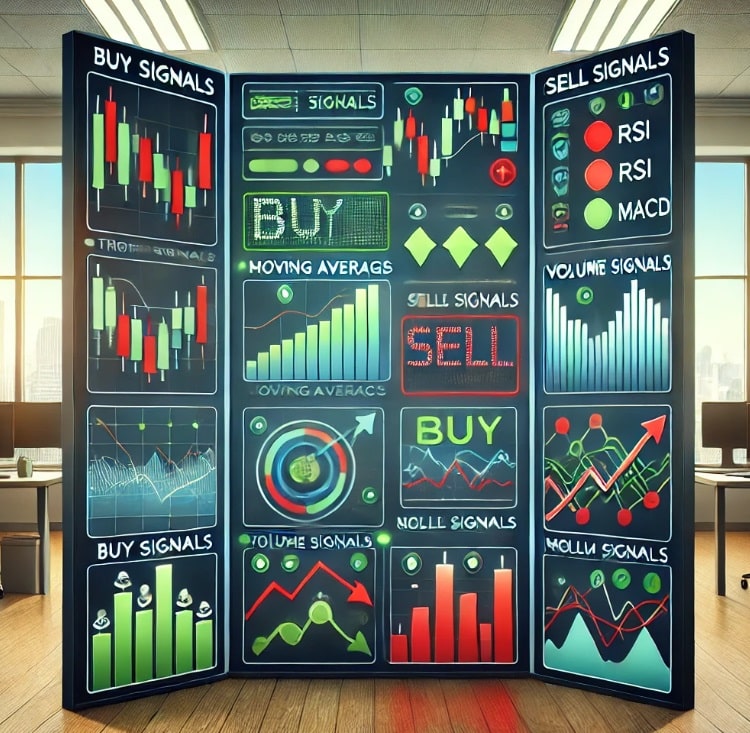 What are the types of trading signals