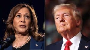 Kamala Harris and Donald Trump