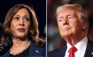 Kamala Harris and Donald Trump