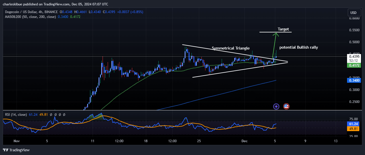 Dogecoin price