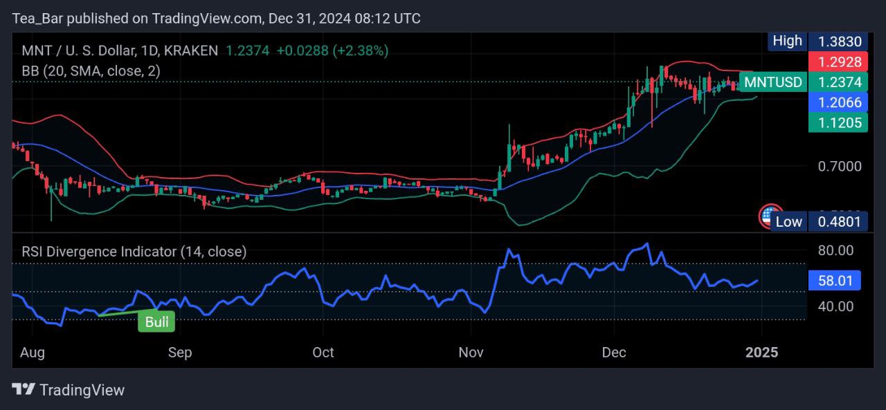 Mantle Price Prediction for Today, December 31 – MNT Technical Analysis