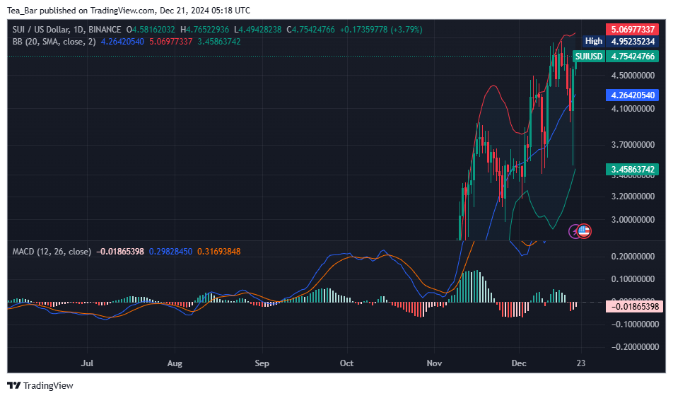 Sui Price Prediction for Today, December 21 – SUI Technical Analysis