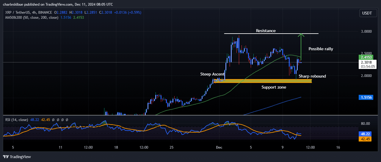 XRP price