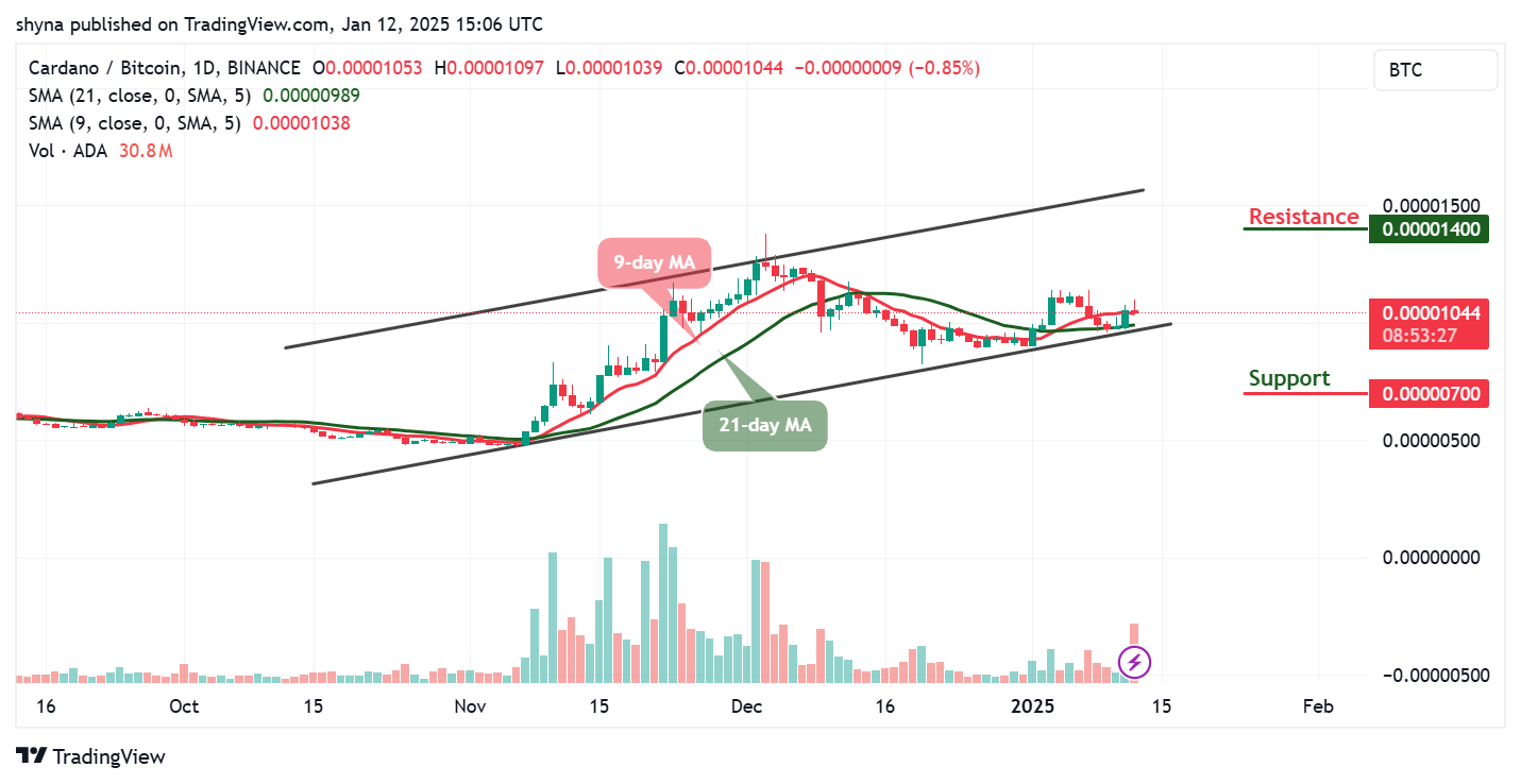 Cardano Price Prediction for Today, January 12 - ADA Technical Analysis