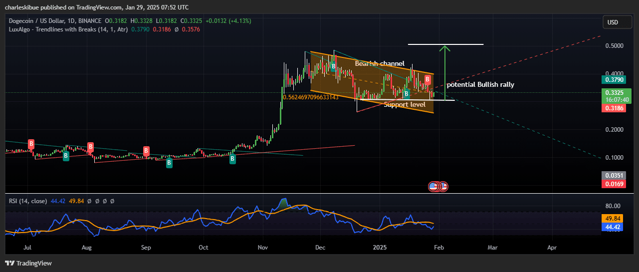 Dogecoin price