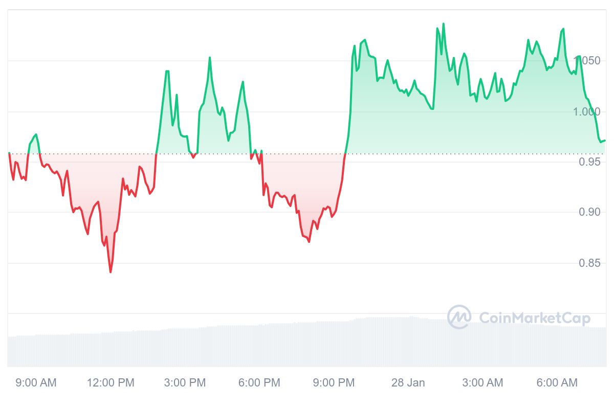 FARTCOIN Price Chart