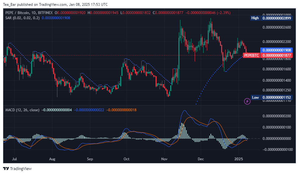 Pepe Price Prediction for Today, January 8 – PEPE Technical Analysis