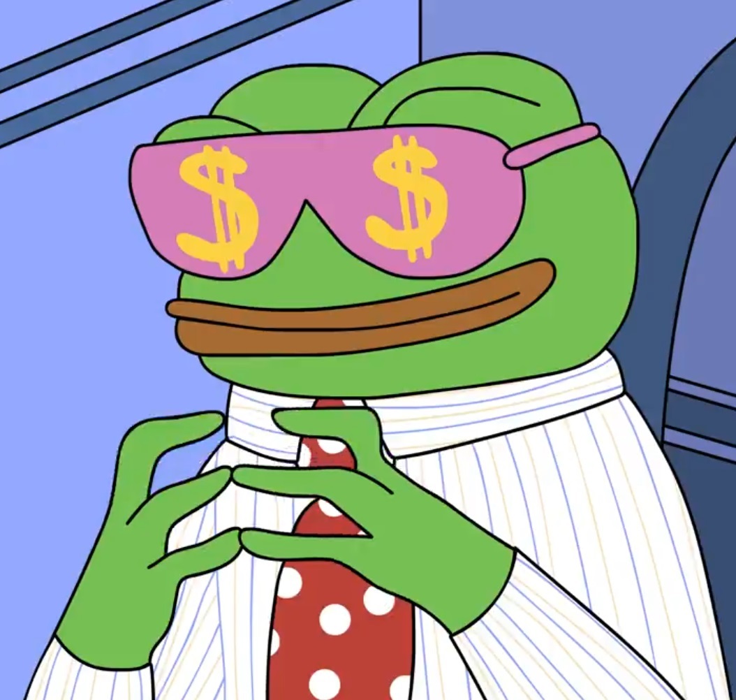 Wall Street Pepe Twitter Post