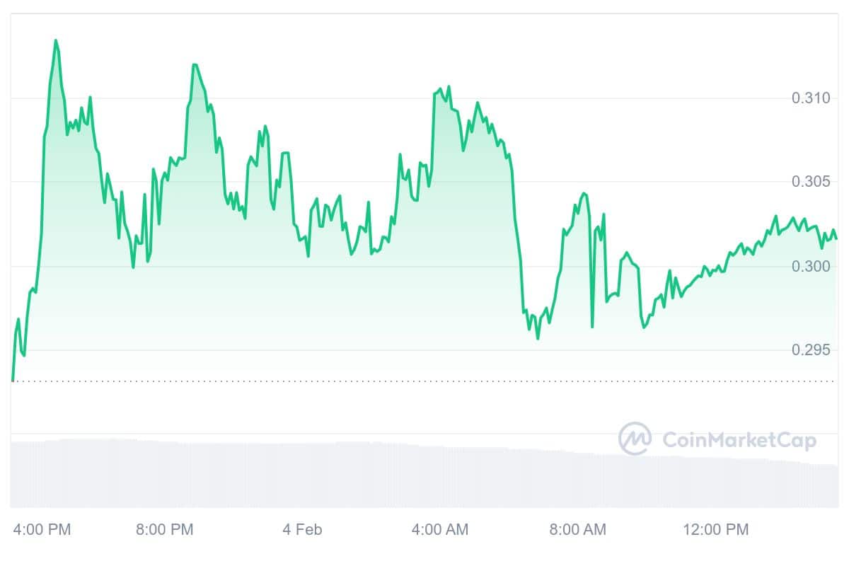 BORG Price Chart