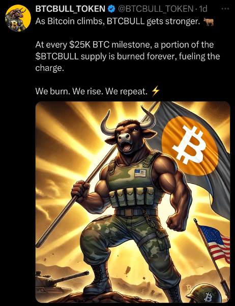 BTCBULL Tweet