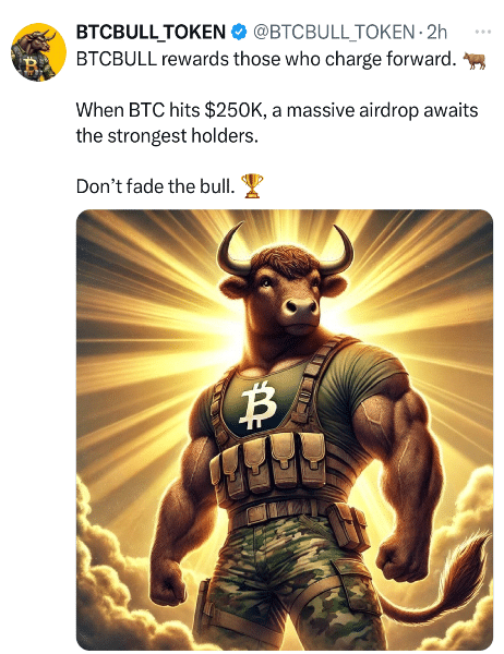 BTCBULL Tweet