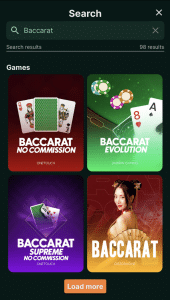 bitcoin baccarat