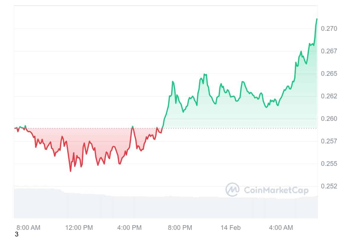 DOGE Price Chart