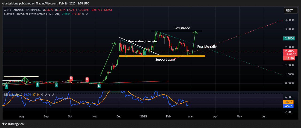 XRP price