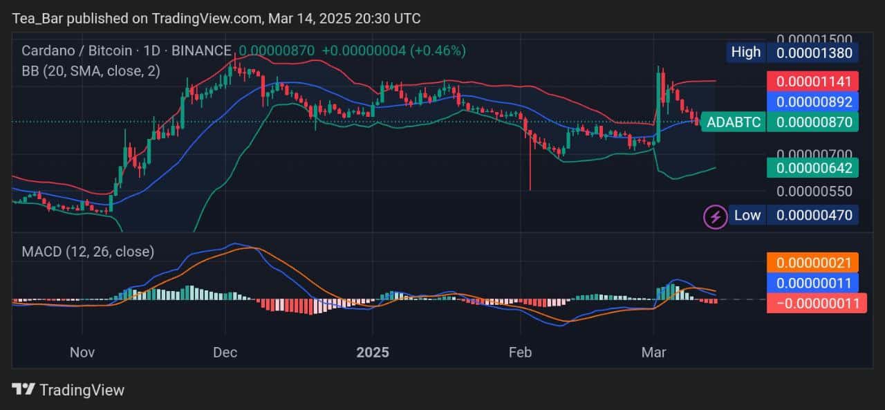 Cardano Price Prediction for Today, March 14 – ADA Price Prediction