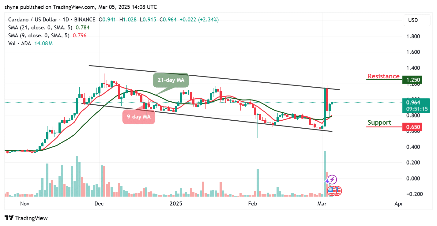 Cardano Price Prediction for Today, March 6 - ADA Technical Analysis