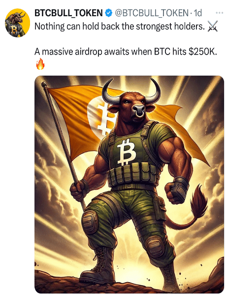 BTCBULL Tweet