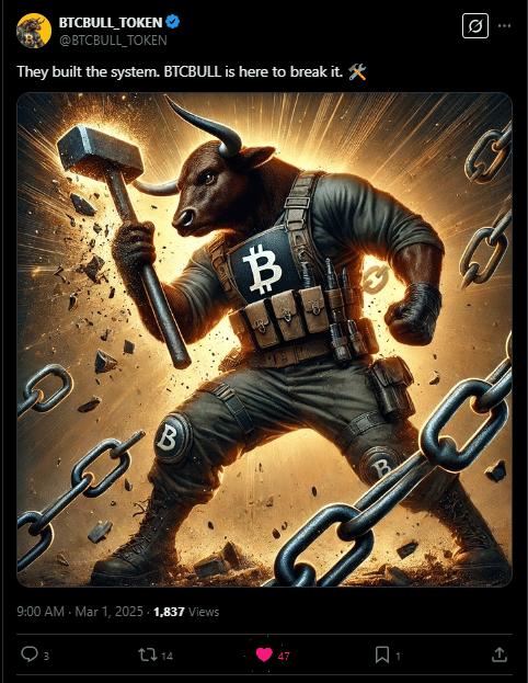 BTCBULL Tweet