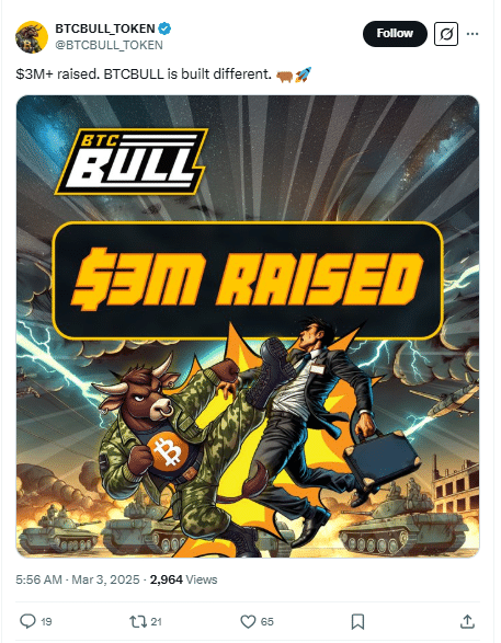 BTCBULL Tweet