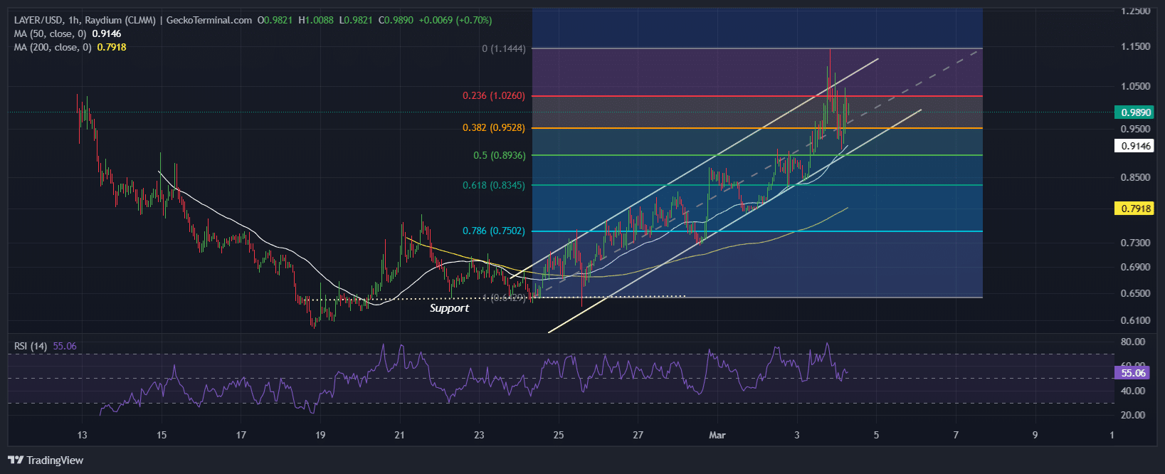 Solayer Price Chart Analysis Source: GeckoTerminal