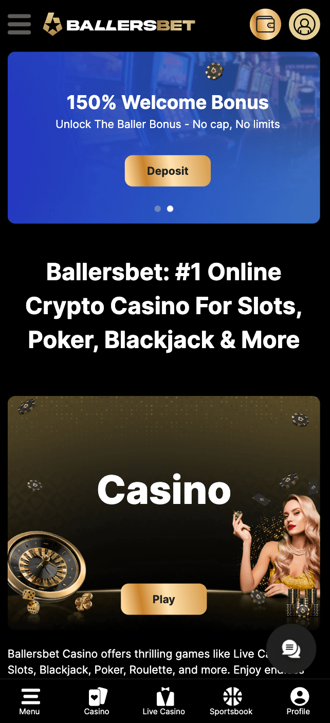 ballers bet casino promotions