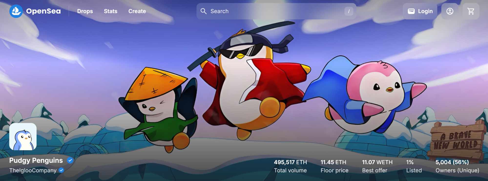 Pudgy Penguins NFTs