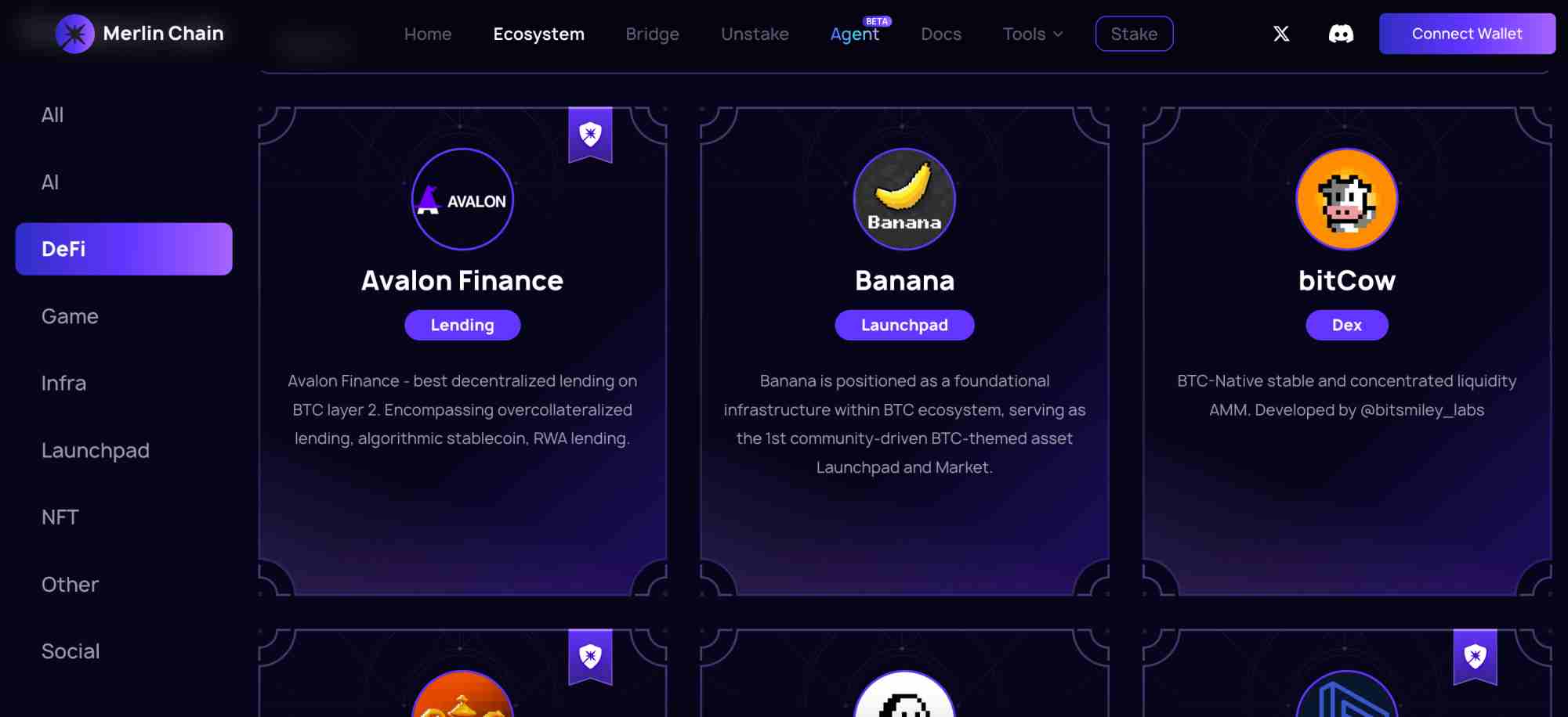Merlin Chain ecosystem