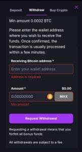 coincasino withdrawal 3