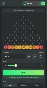 BC Game plinko