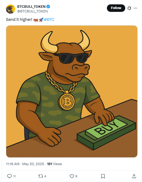 BTCBULL Tweet