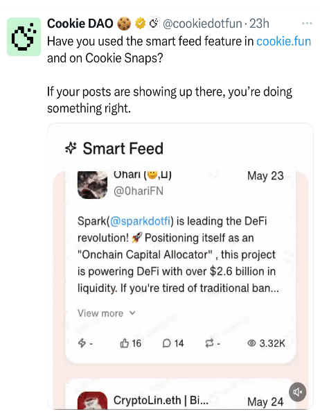 COOKIE Tweet