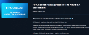 FIFA NFT Migration