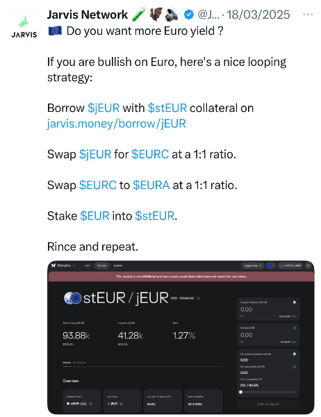 JARVIS Tweet