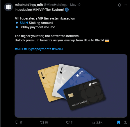 Mine coin tweet