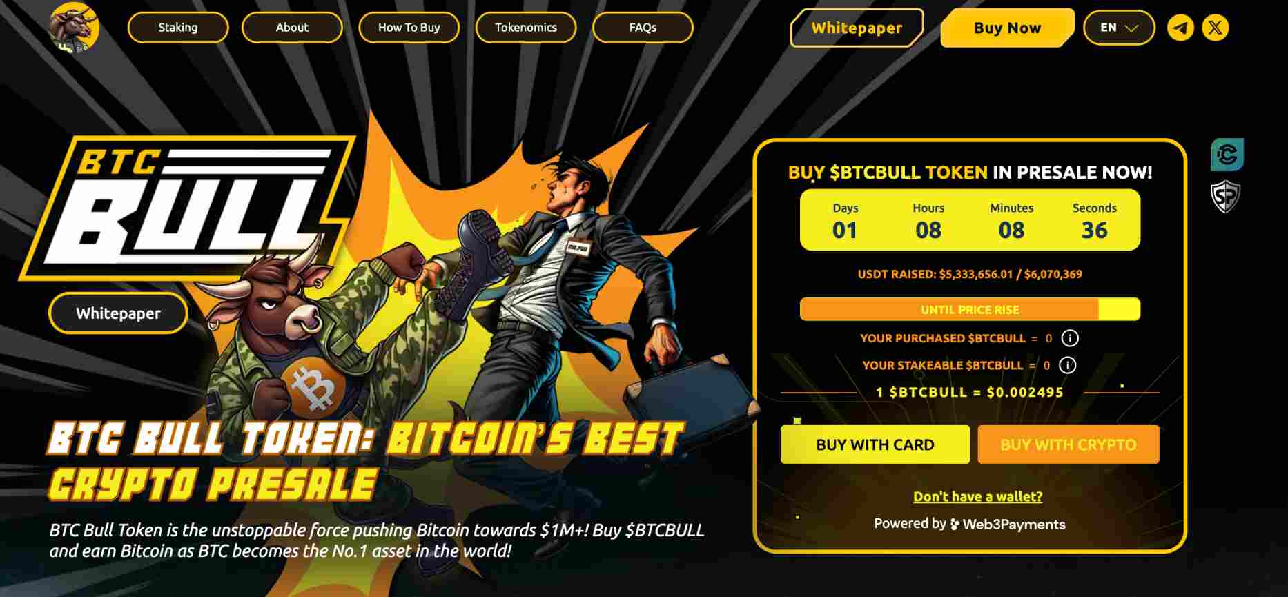 BTC Bull Token presale