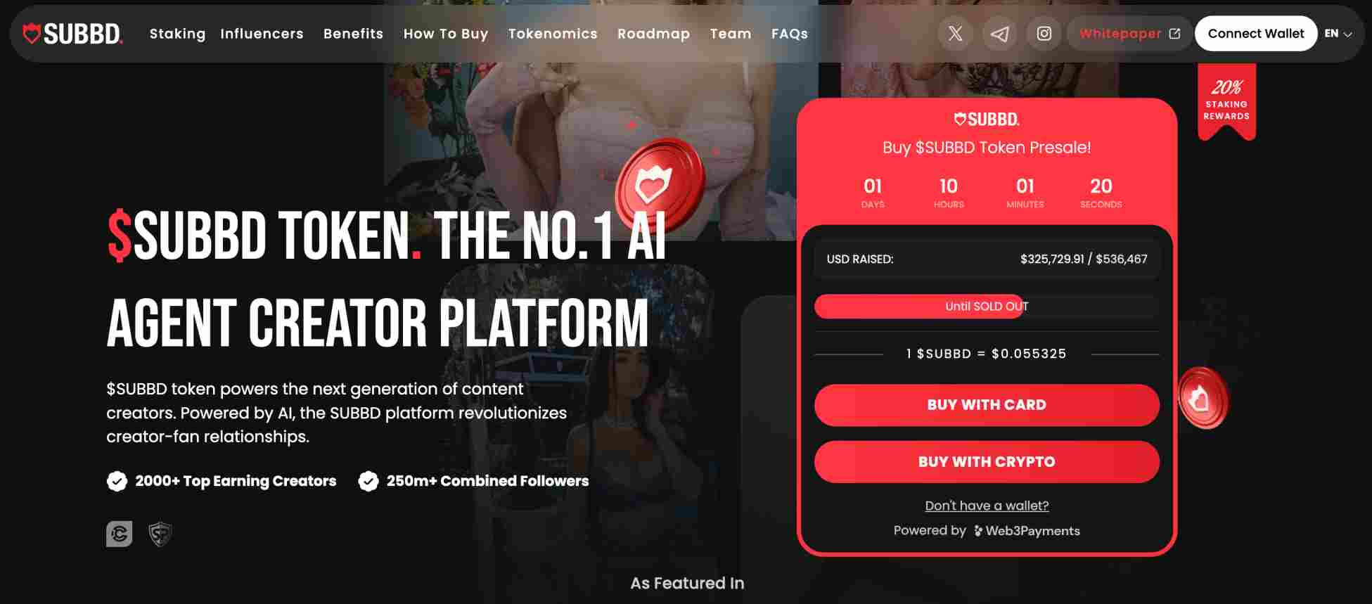 SUBBD presale token