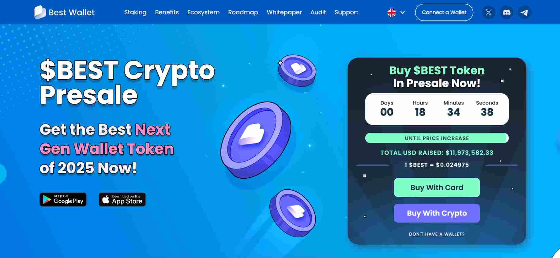 Best Wallet Token presale