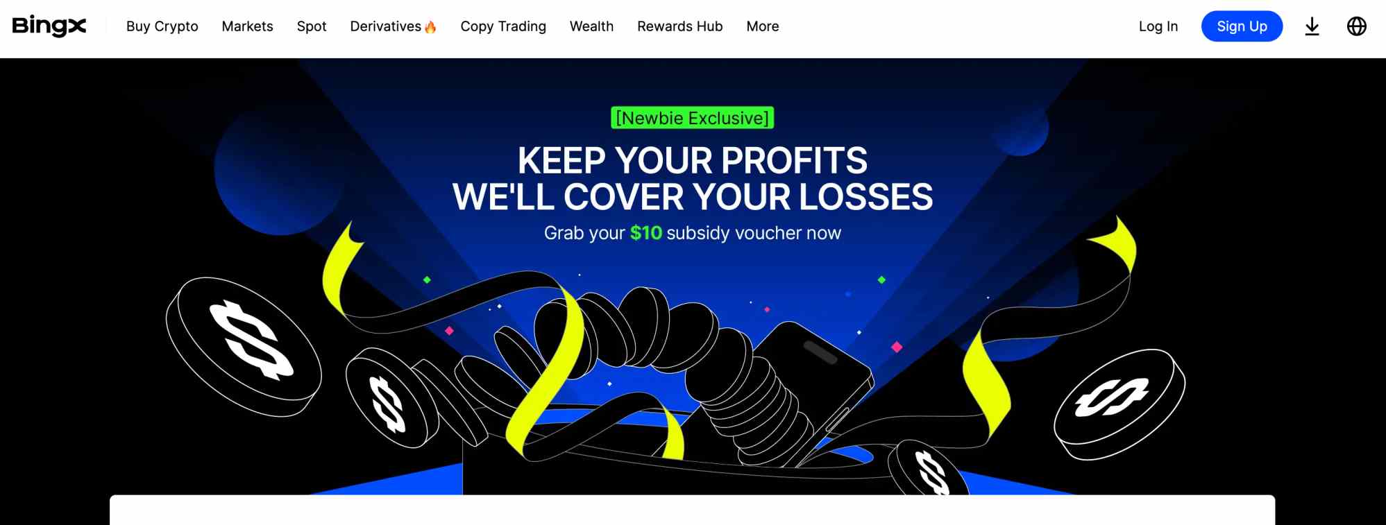 BingX free  copy trading bonus